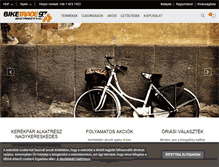 Tablet Screenshot of biketrade97.hu